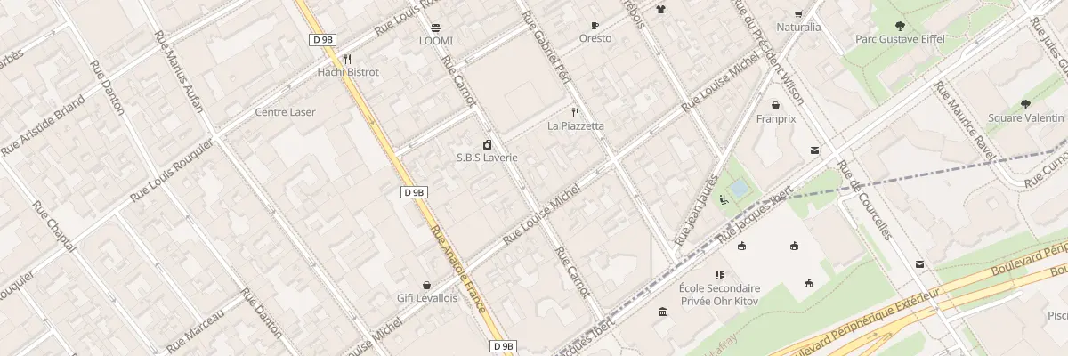 Plan du 20 Rue Carnot à Levallois-Perret