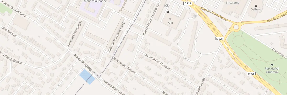Plan du 11 Rue du Mont d’Eaubonne à Soisy-sous-Montmorency