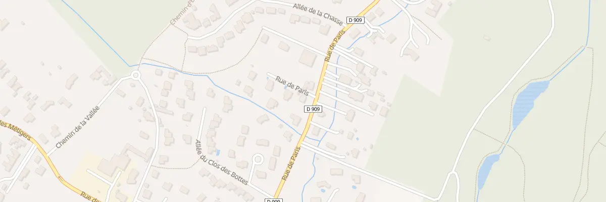 Plan du 153B Rue de Paris à Montlignon