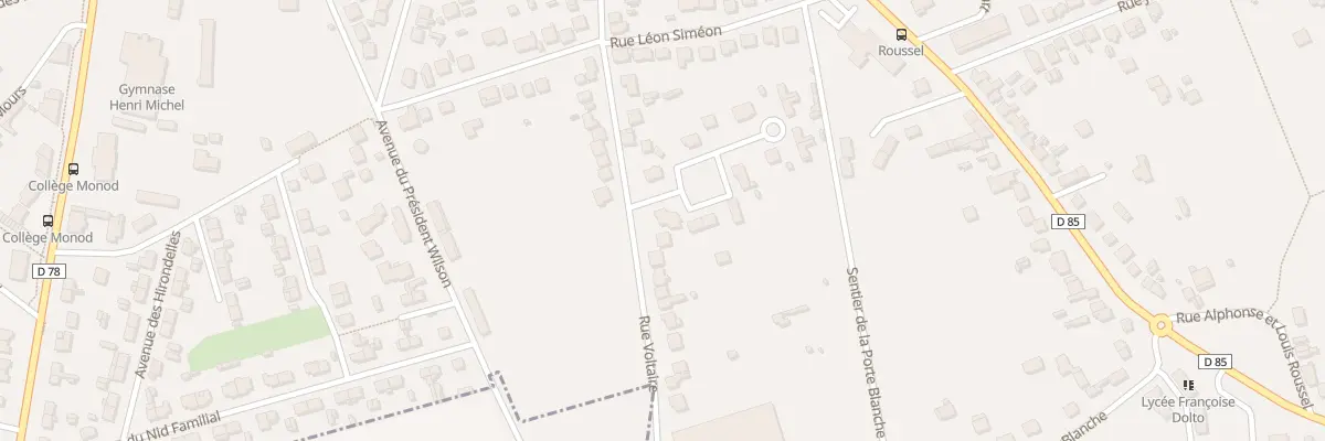Plan du 39 Rue Voltaire à Beaumont-sur-Oise