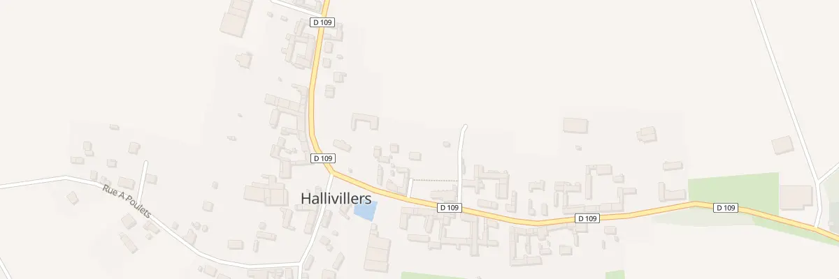 Plan du 5019F Rue de l’Eglise à Hallivillers