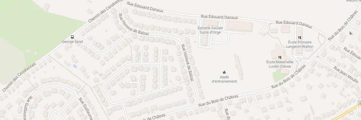 Plan du 15 Rue Honoré de Balzac à Brétigny-sur-Orge