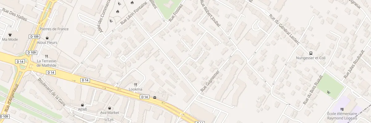 Plan du 17 Rue Marcelin Berthelot à Saint-Gratien