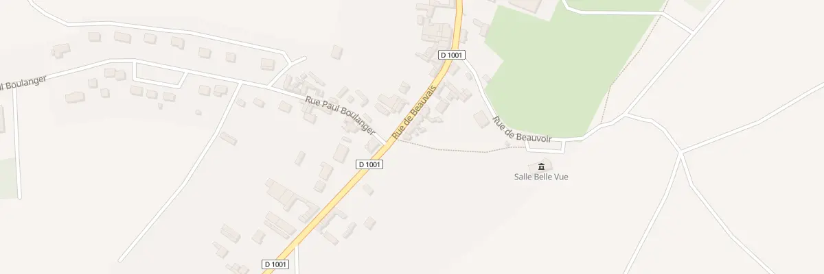 Plan du 58 Rue de Beauvais à Vendeuil-Caply