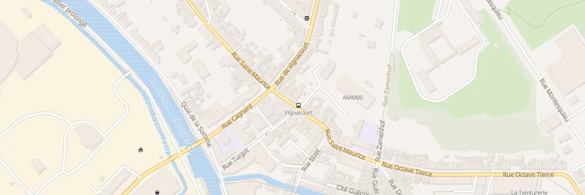 Plan du 58 Rue Saint-Maurice à Amiens