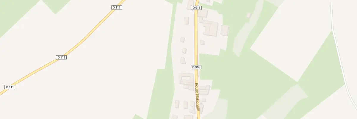Plan du 24 Rte Nationale à Nuncq-Hautecôte