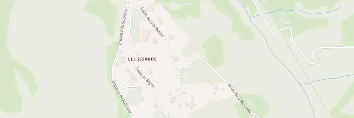 Plan du 215 Rte de la Richardie à Cransac-les-Thermes