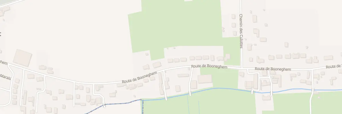 Plan du 23A Rte de Booneghem à Nieurlet