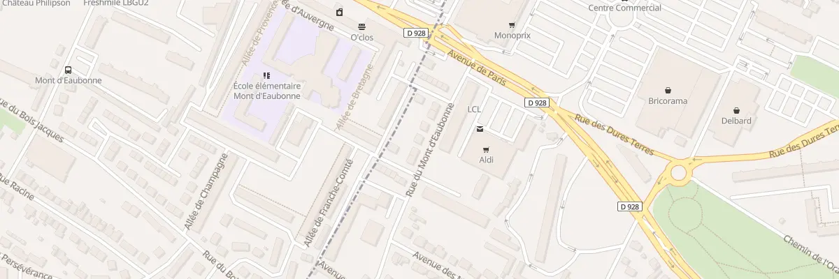 Plan du 12 Rue du Mont d’Eaubonne à Soisy-sous-Montmorency
