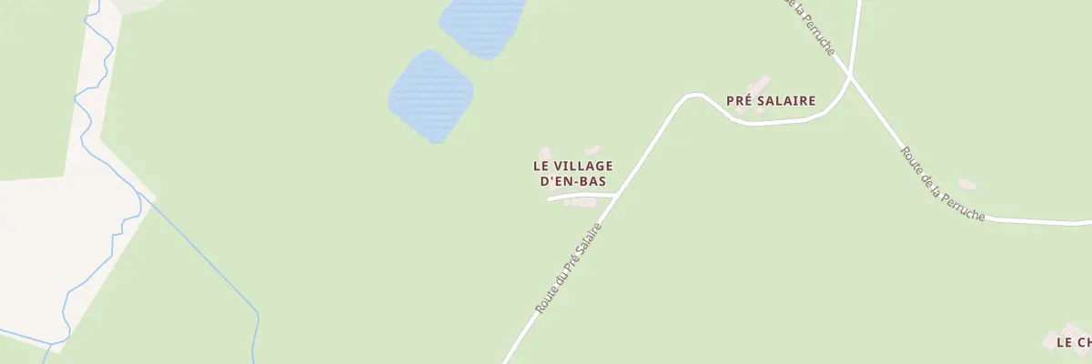 Plan du 118 Le Village d’En Bas à Saint-Pierre-les-Bois