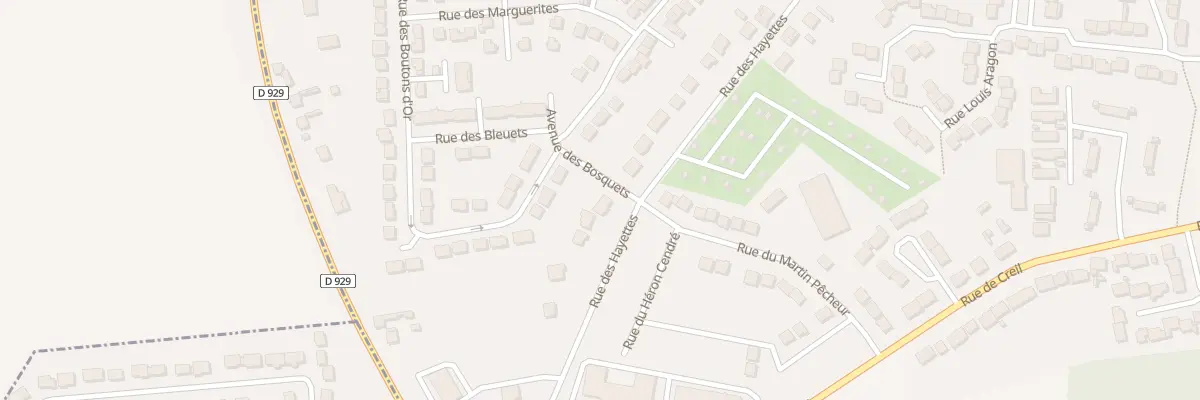 Plan du 58 Rue des Hayettes à Bernes-sur-Oise