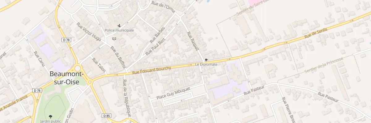 Plan du 41 Rue Edouard Bourchy à Beaumont-sur-Oise