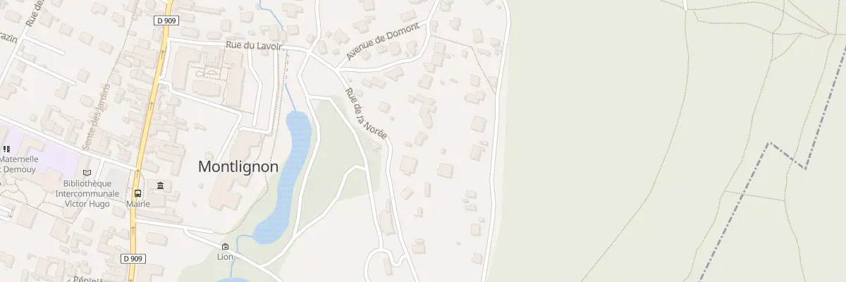 Plan du 5 Rue de la Norée à Montlignon