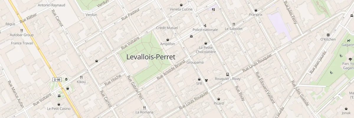 Plan du 5 Pl de la République à Levallois-Perret