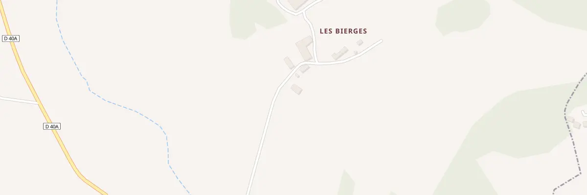 Plan du 4 Les Bierges à Saint-Silvain-Bellegarde