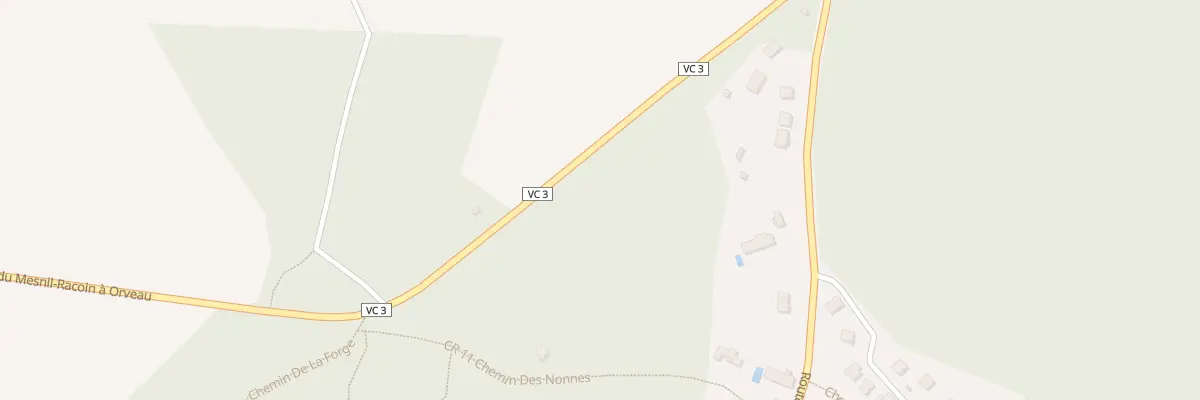 Plan du 5051 L’Ouche de Pateau à Orveau
