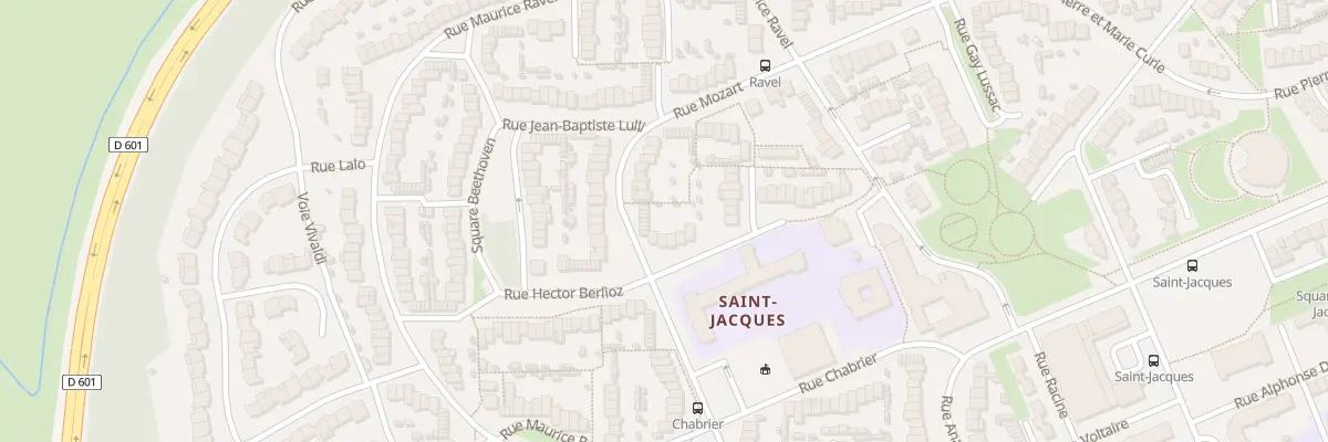 Plan du 3 Rue Jean-Sébastien Bach à Grande-Synthe