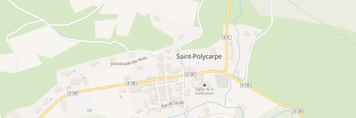 Plan du 36 Le Village à Saint-Polycarpe