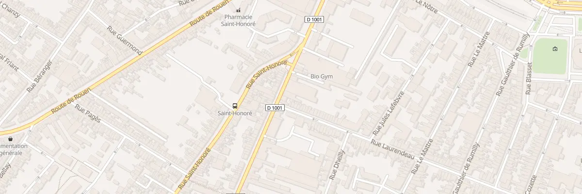 Plan du 97 Rue de Paris à Amiens