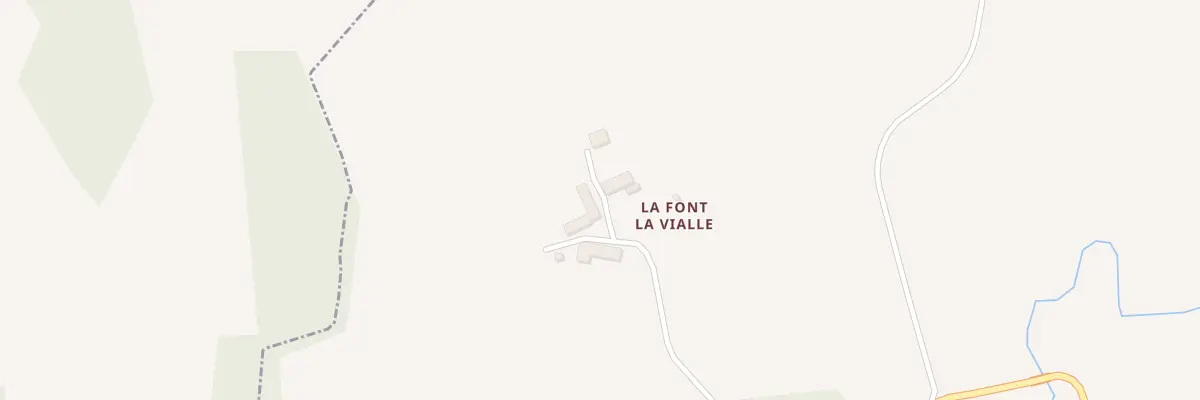 Plan du 4 La Font la Vialle à Saint-Silvain-Bellegarde