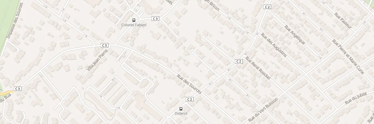 Plan du 72 Rue des Sources à Antony