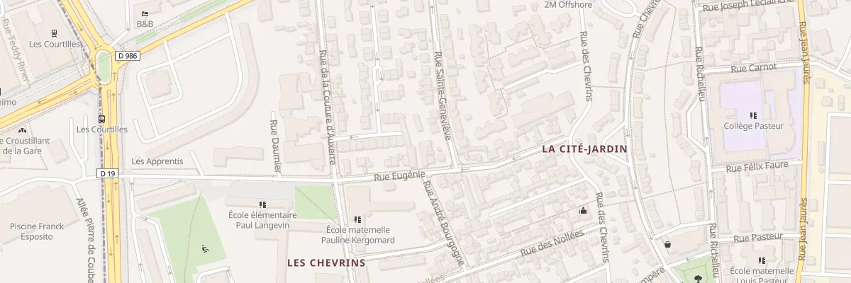 Plan du 32 Rue Eugénie à Gennevilliers