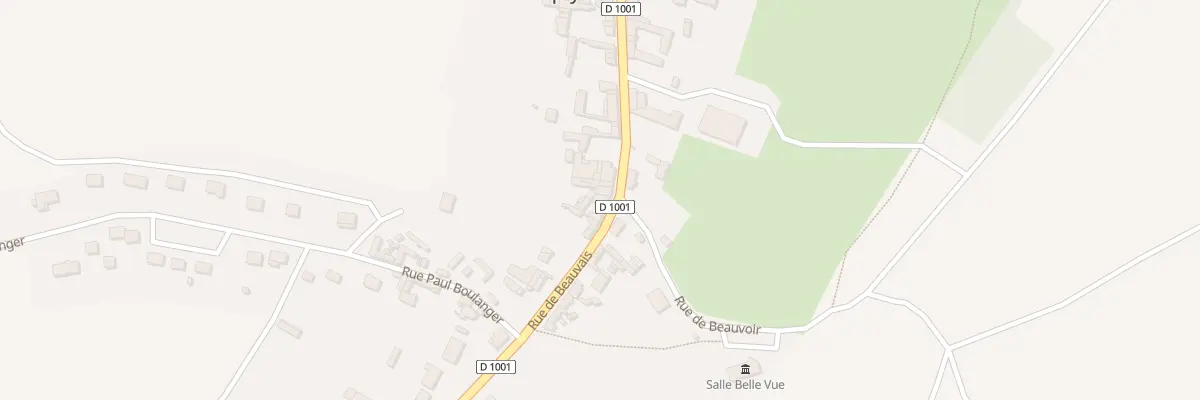 Plan du 55 Rue de Beauvais à Vendeuil-Caply