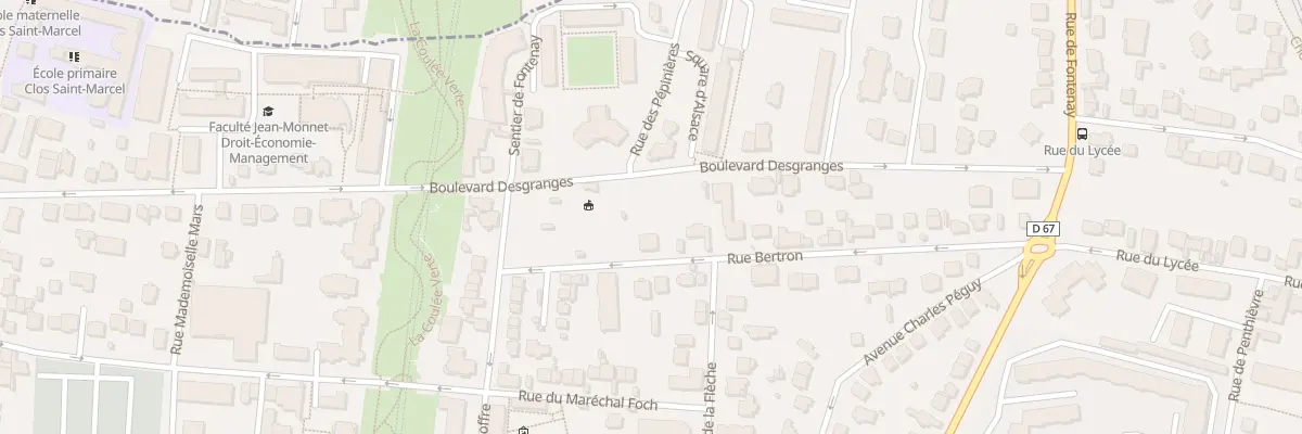 Plan du 26 Rue Bertron à Sceaux