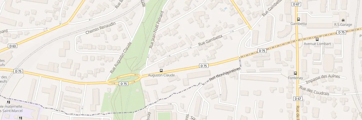 Plan du 17 Rue Gambetta à Fontenay-aux-Roses