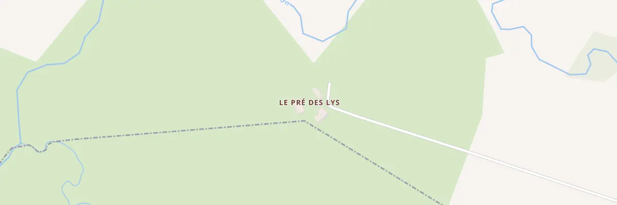 Plan du 214 Le Pre des Lys à Morlac
