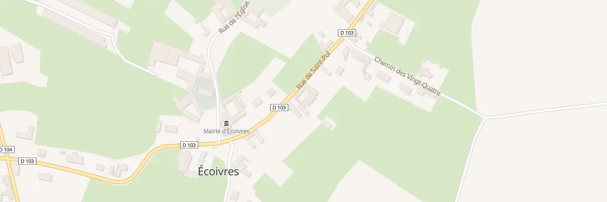 Plan du 20 Rue de Saint Pol à Écoivres