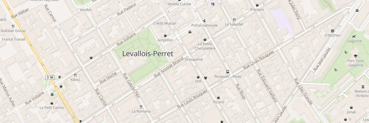 Plan du 80 Rue Aristide Briand à Levallois-Perret