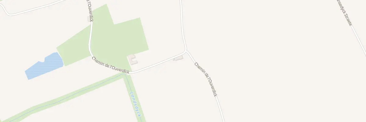 Plan du 397 Che de l’Ouverdick à Looberghe