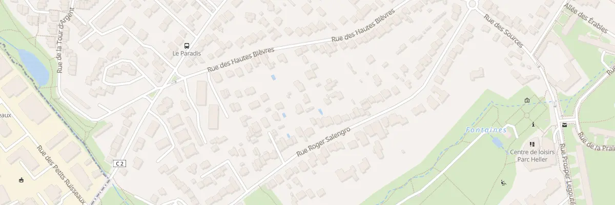 Plan du 60 Rue Roger Salengro à Antony