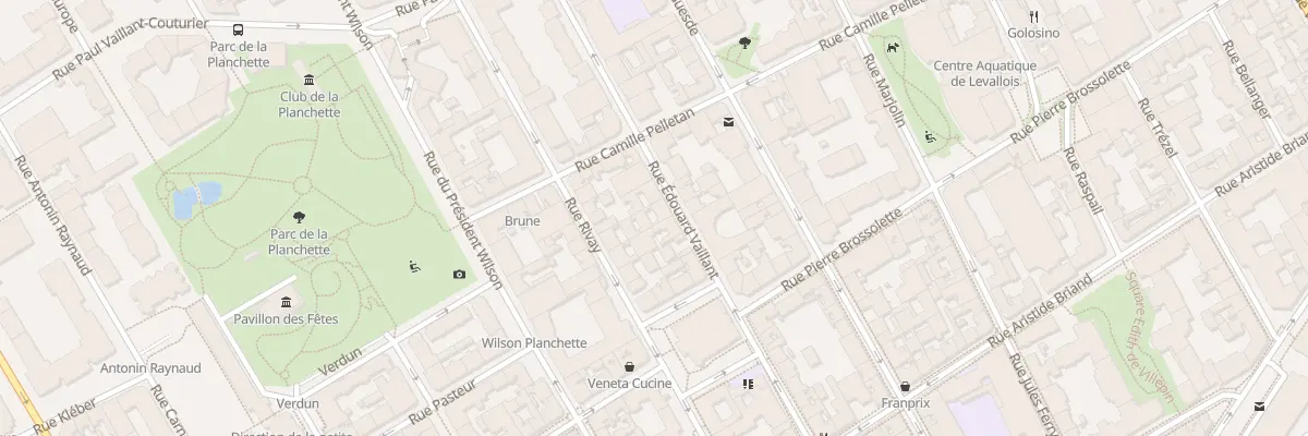 Plan du 51B Rue Edouard Vaillant à Levallois-Perret