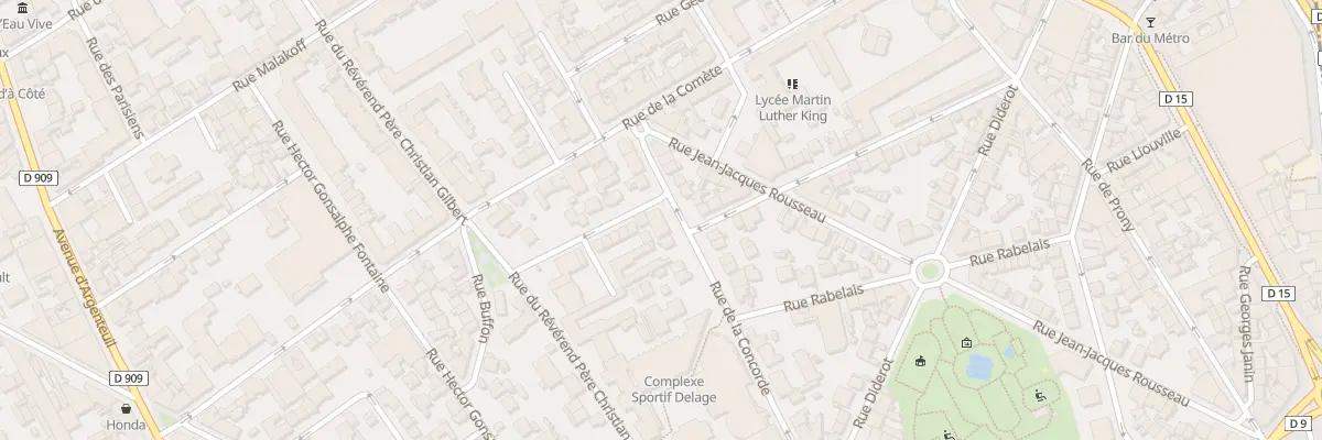 Plan du 61 Rue de la Concorde à Asnières-sur-Seine