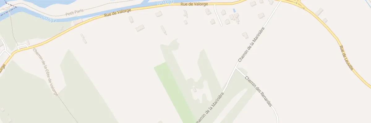 Plan du 23 Rue de Valorge à Brétigny-sur-Orge