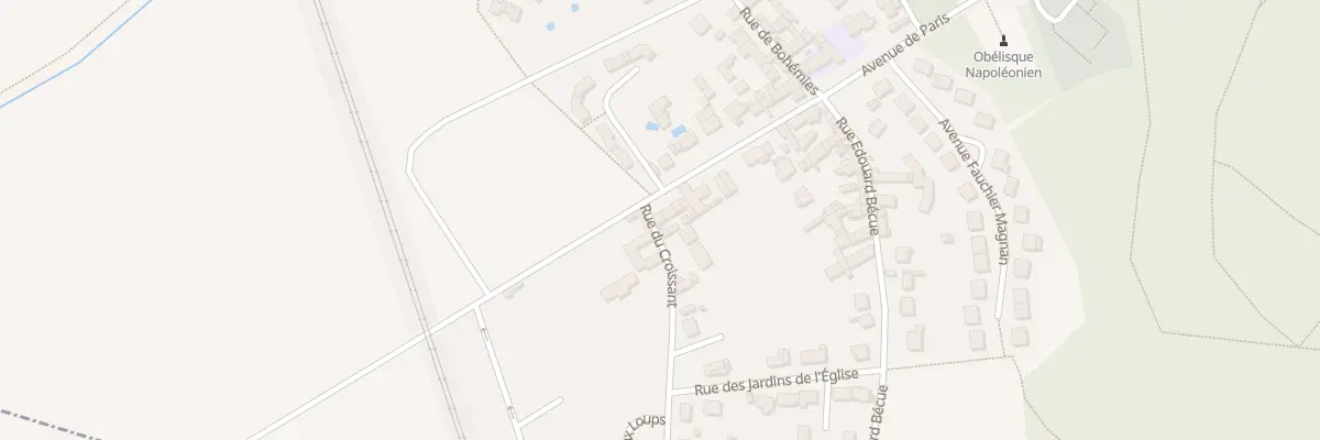 Plan du 27 Av de Paris à Nointel