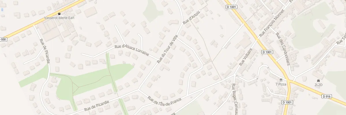 Plan du 13 Rue du Tour de Ville à Breteuil