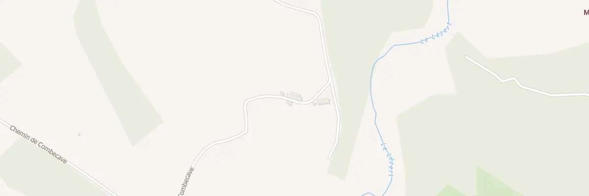 Plan du 1581 Che de Combecave à Terre-de-Bancalié