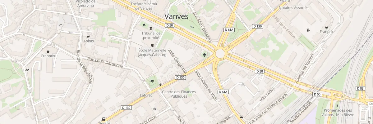 Plan du 51 Rue Raymond Marcheron à Vanves