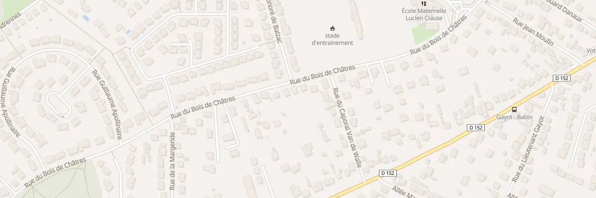 Plan du 99 Rue du Bois de Châtres à Brétigny-sur-Orge