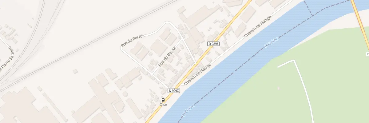 Plan du 75 Rue du Docteur Touati à Persan