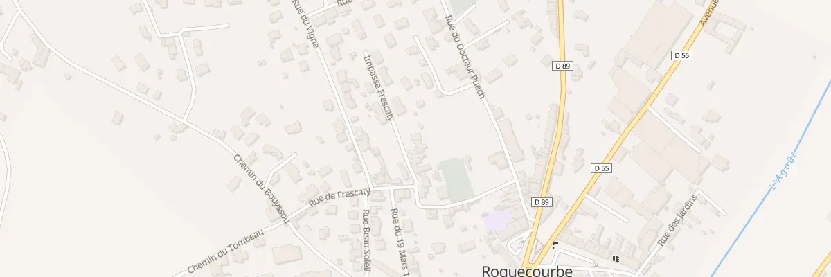 Plan du 10 Imp Frescaty à Roquecourbe