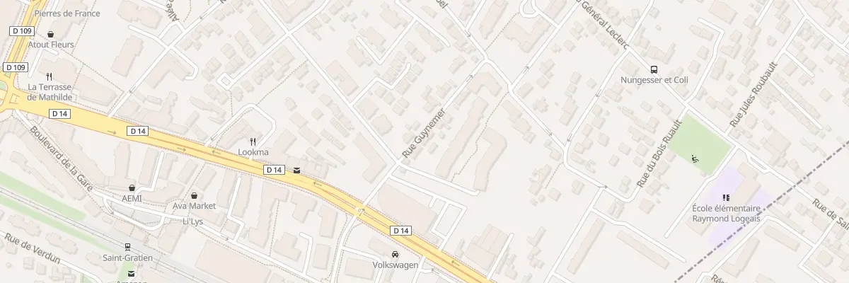 Plan du 11 Rue Guynemer à Saint-Gratien