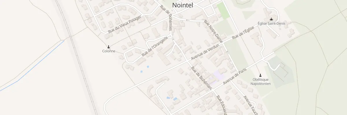 Plan du 15 Rue des Bohémies à Nointel