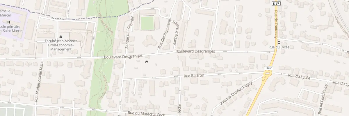 Plan du 24 Rue Bertron à Sceaux