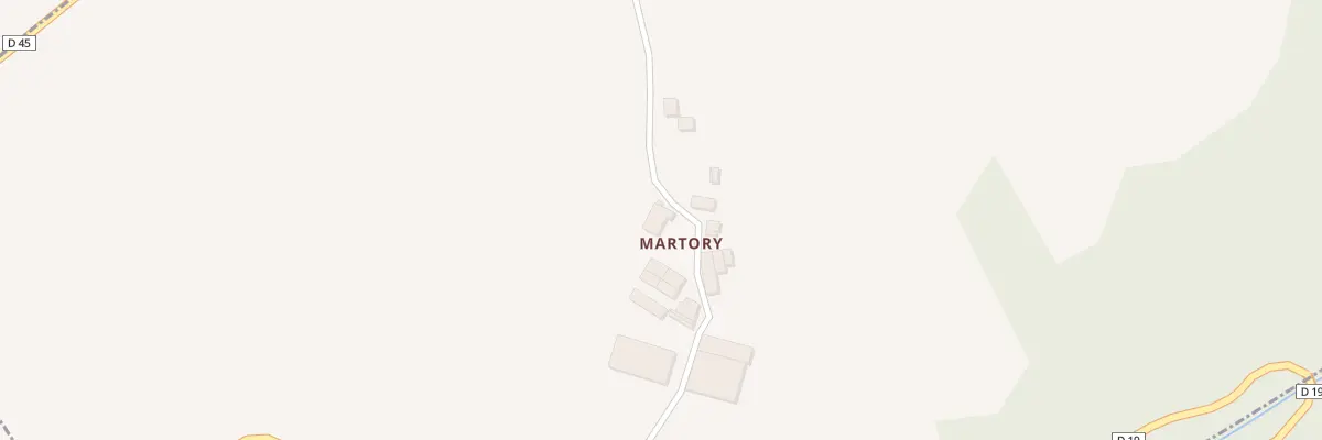 Plan du 6030 Martory à Saint-Paul-des-Landes