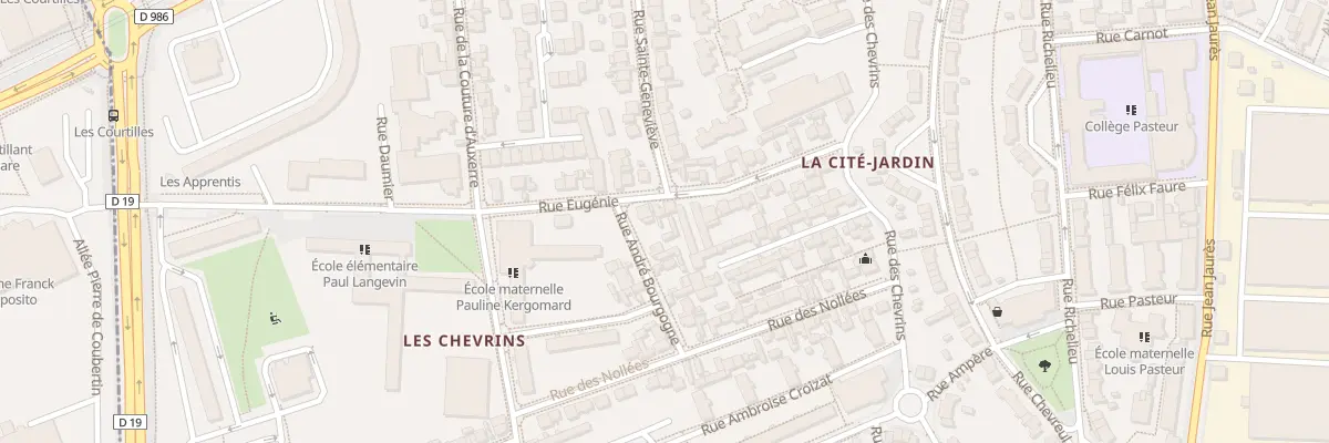 Plan du 23 Rue Eugénie à Gennevilliers
