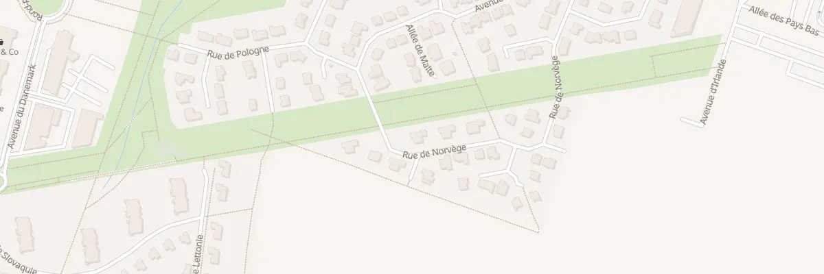 Plan du 26 Rue de Norvège à Amiens